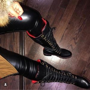 Iamjenniferle driftwood expedition flat boots 39